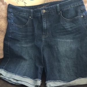 NWOT lane Bryant jean shorts
